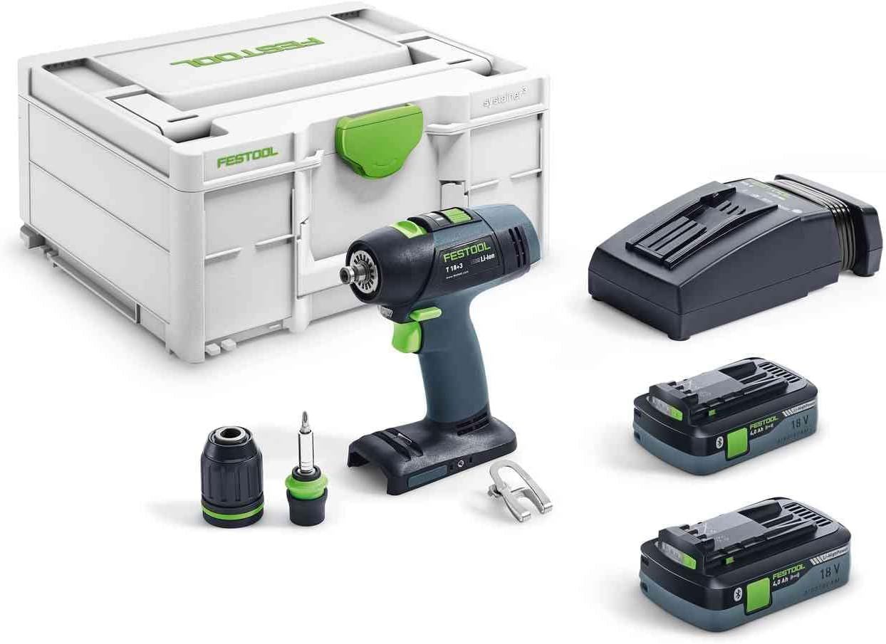 Festool Trapano avvitatore a batteria T 183 HPC 4,0 I-Plus-Warmthure