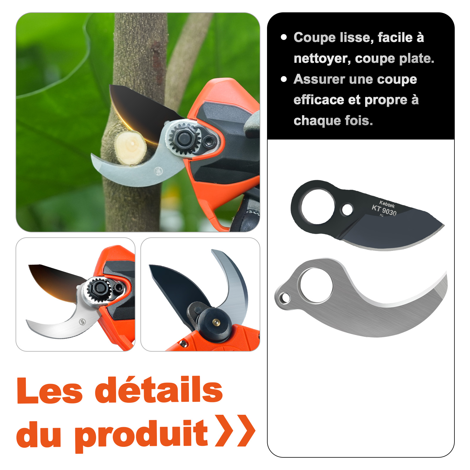 Lame pour Sécateur KT 9030