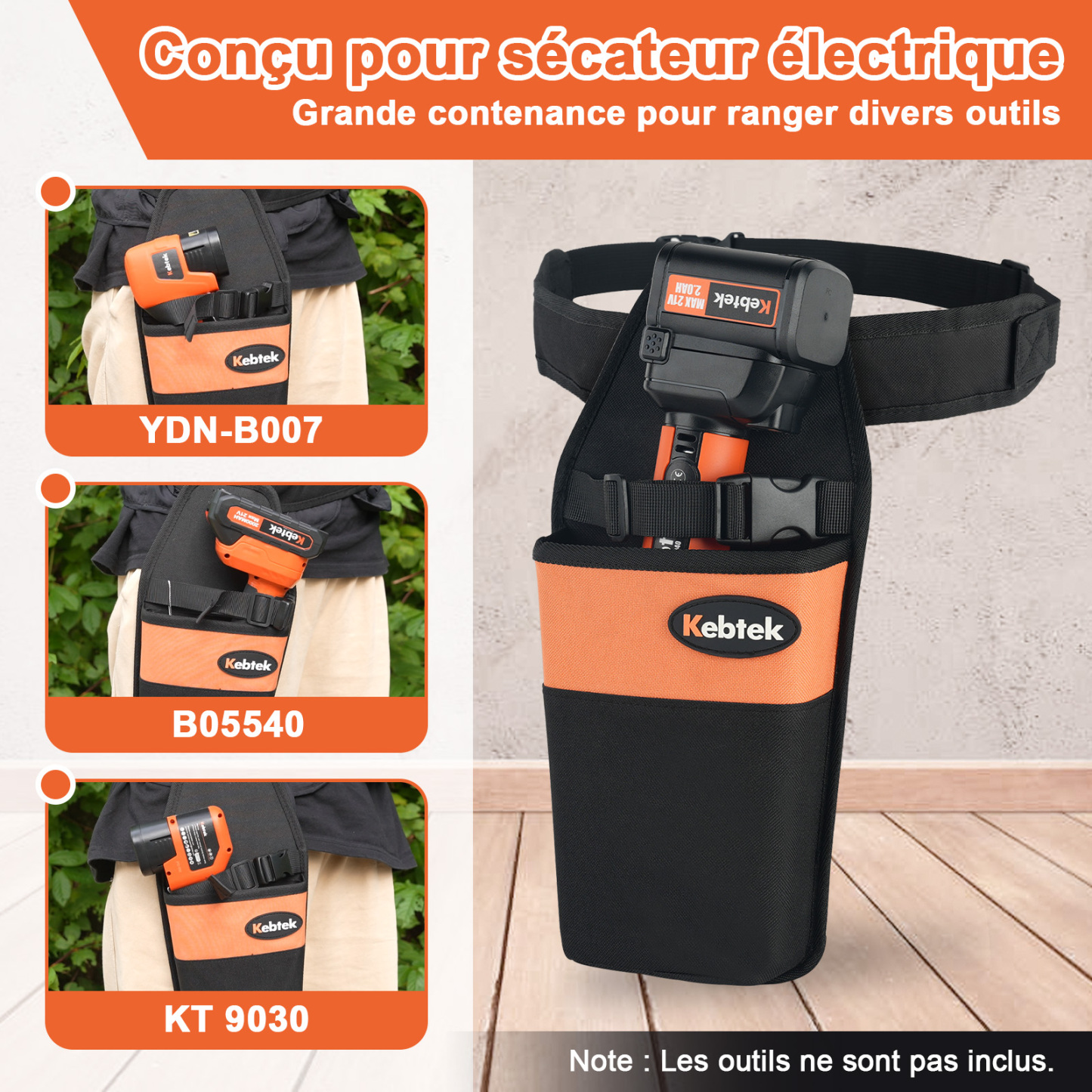 Sacoche à outils durable