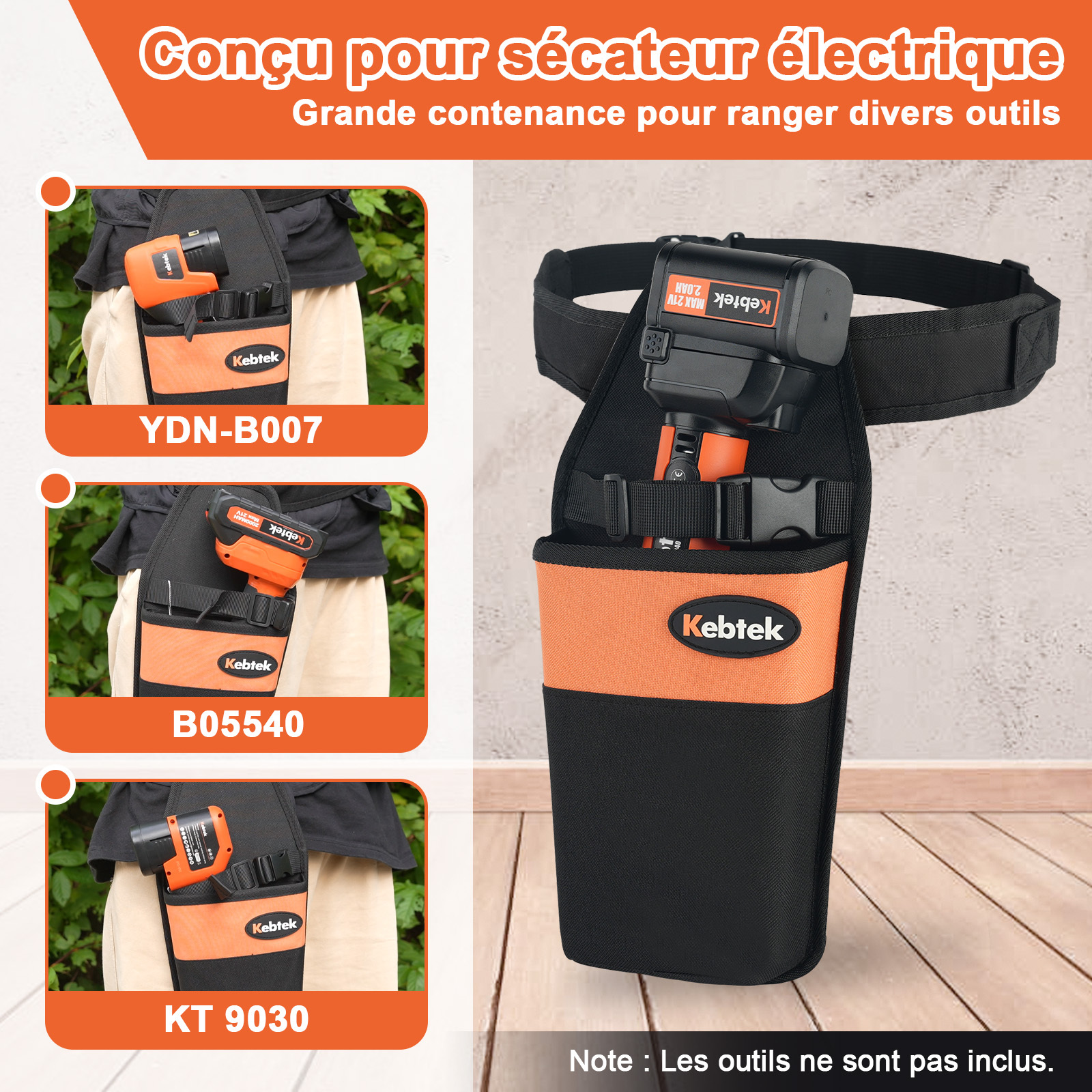 Sacoche à outils durable