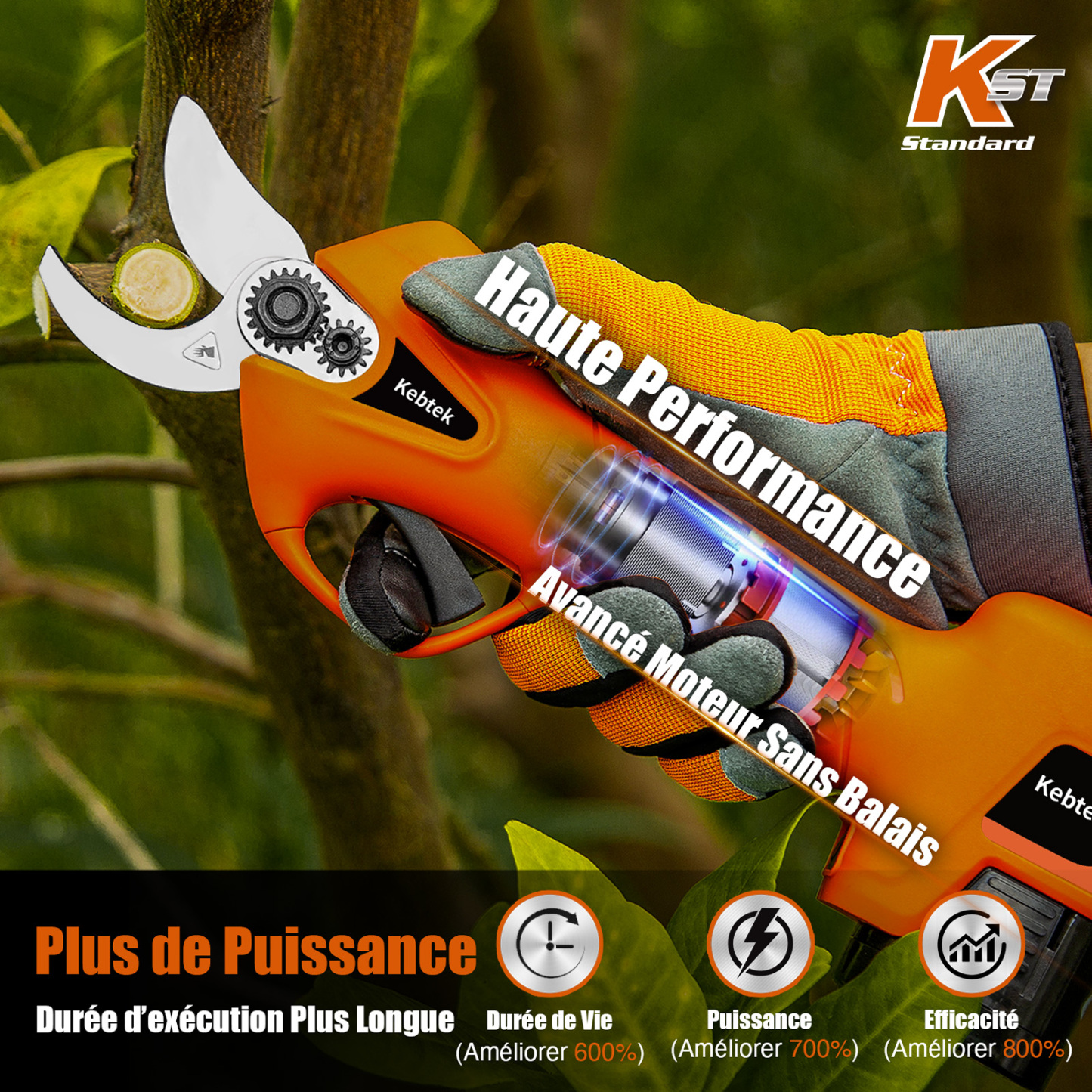 K-ST 16.8V 25mm Sécateur à batterie YDN-B007