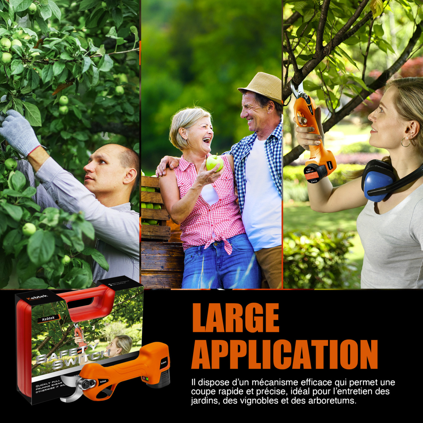 K-ST 16.8V 25mm Sécateur à batterie YDN-B007