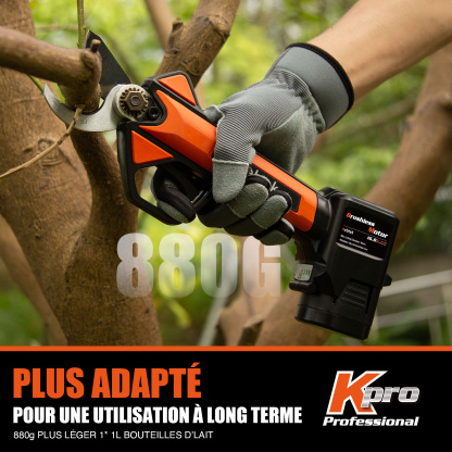 K-Pro 30mm Sécateur à batterie KT930
