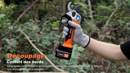 K-Pro 21V 40MM Sécateur à batterie KT E-35