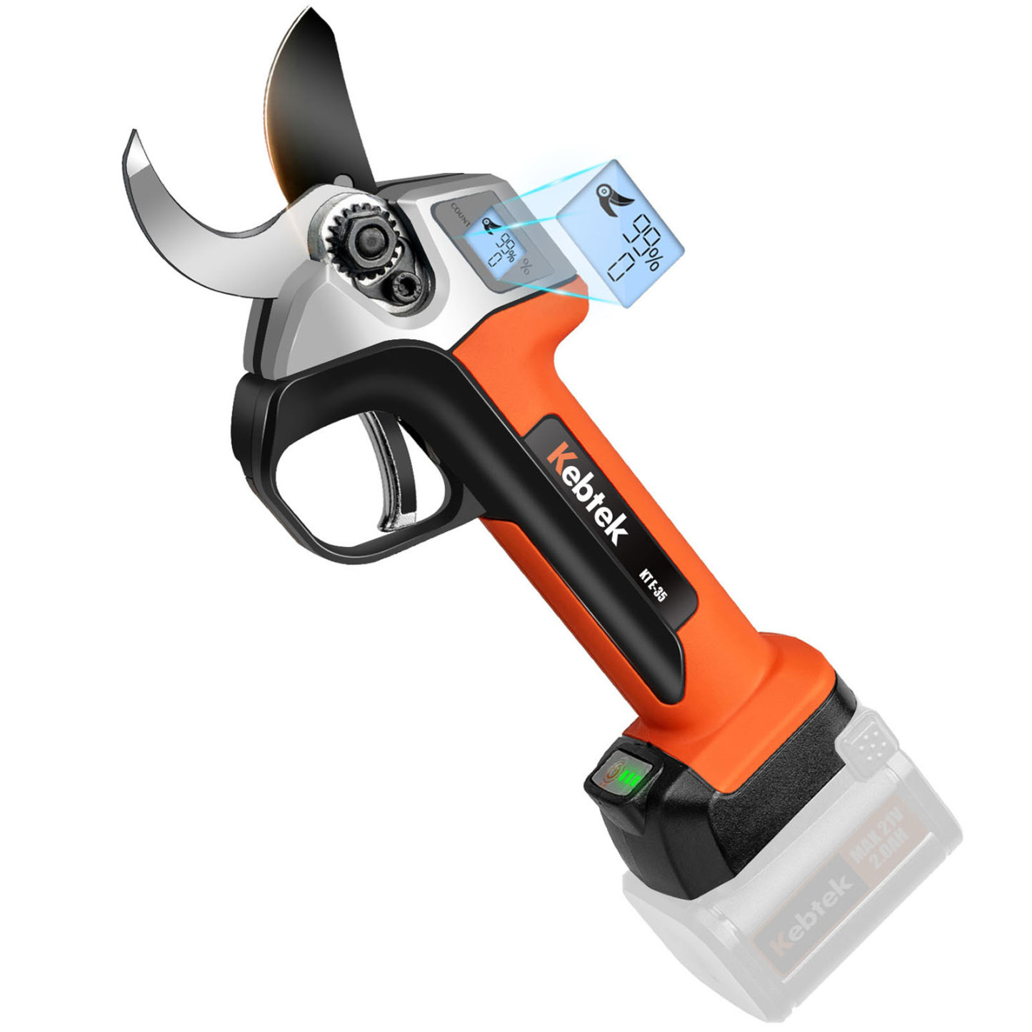 K-Pro 35 mm Sécateur à batterie KT E-35