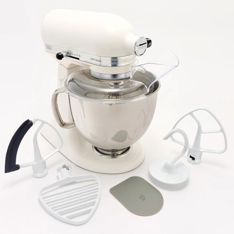 5-qt Artisan Stand Mixer w/ Pastry Beater and Flex Edge