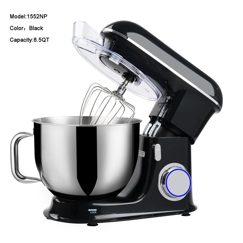 6.5QT Stand Mixer with Upgraded Motor | 6-Speed Tilt-Head Electric Food Mixer with Stainless Steel Bowl Dough Hook Whisk & Beater for Baking & Mixing Kitchen Appliances