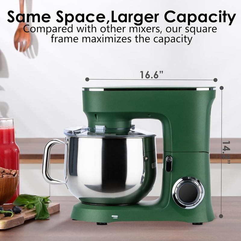 Stand Mixer 8.5QT | 900W 10-Speed Kitchen Mixer for Baking, Dough, Cookies & Everyday Cooking | Best Holiday Gift