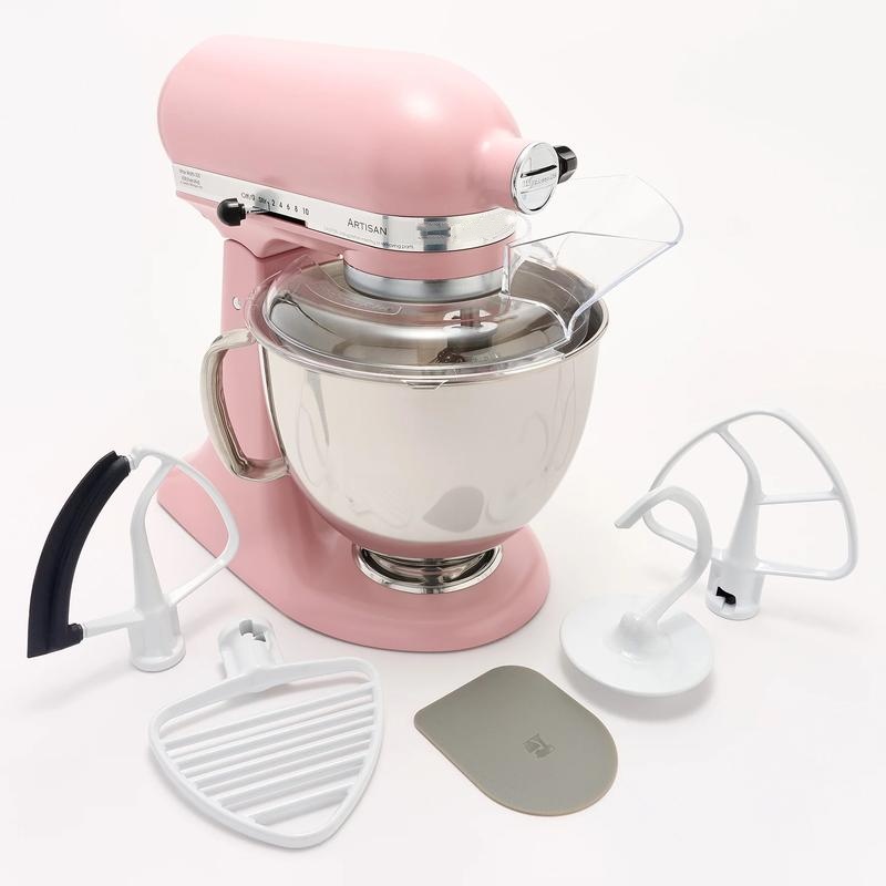 5-qt Artisan Stand Mixer w/ Pastry Beater and Flex Edge
