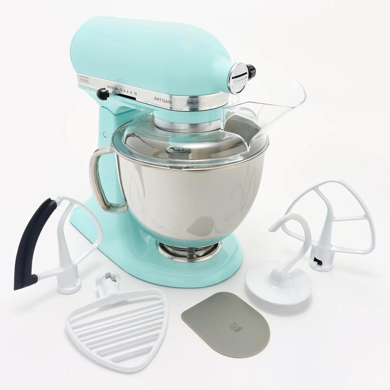 5-qt Artisan Stand Mixer w/ Pastry Beater and Flex Edge