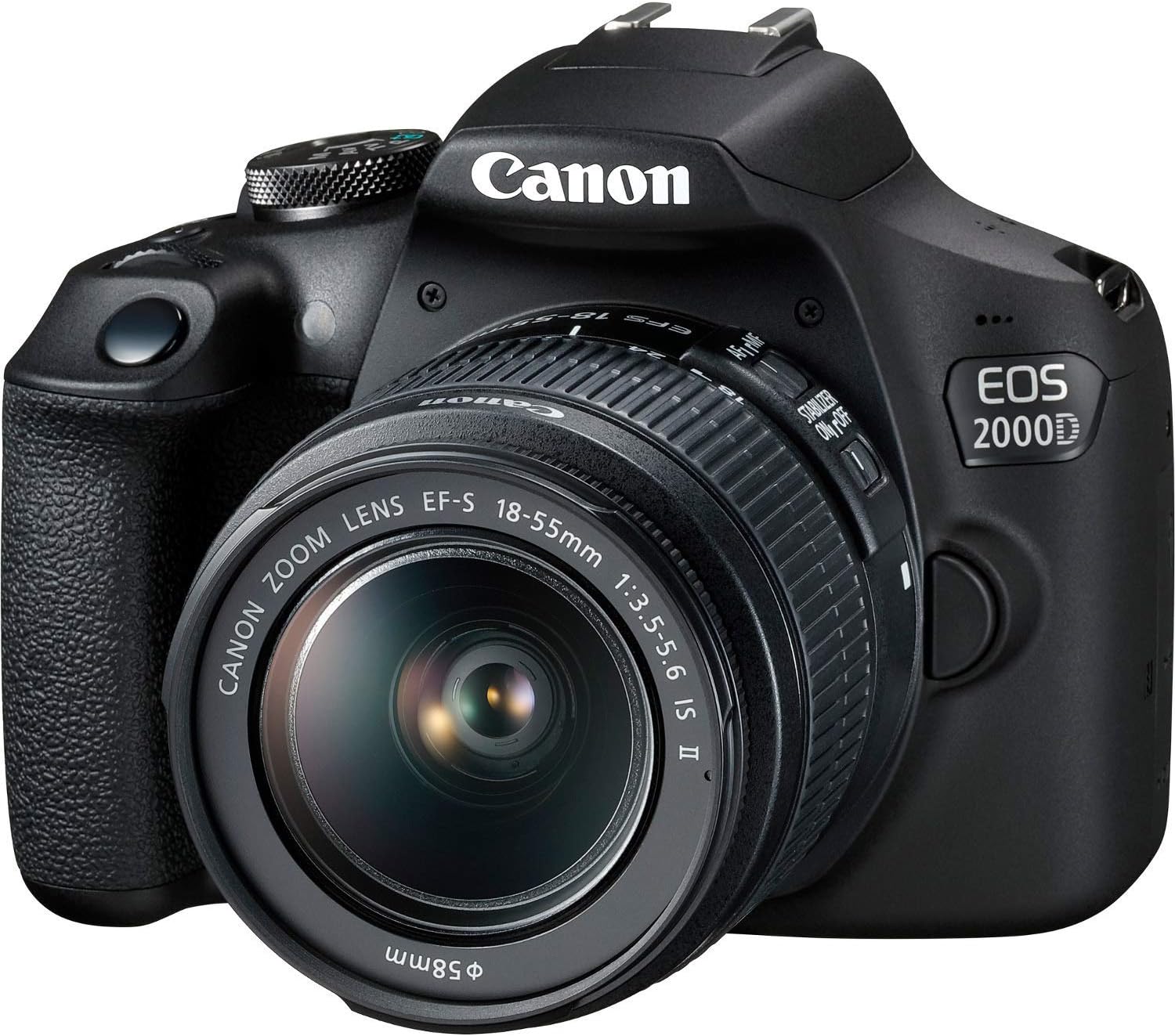 Canon EOS 2000D EF-S 18-55MM IS II 24.1MP 3IN SCREEN SLR IN-Spaceano