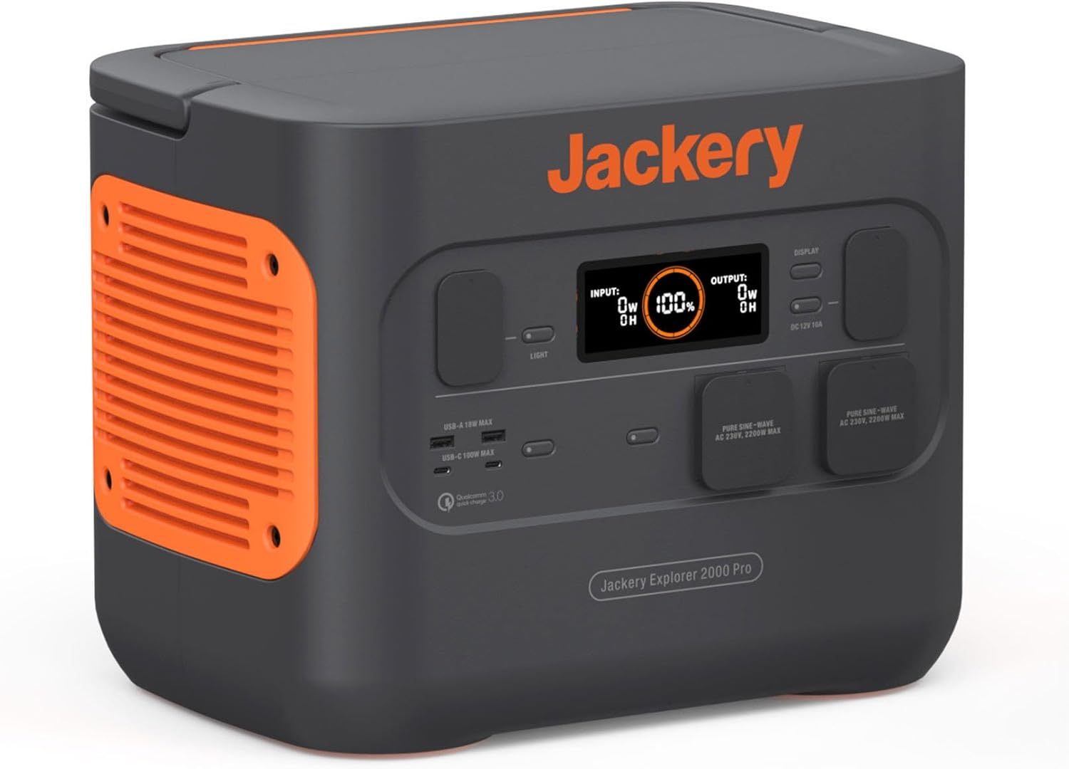Jackery Explorer 2000 Pro Lithium Power Station 2000Wh-Spaceano