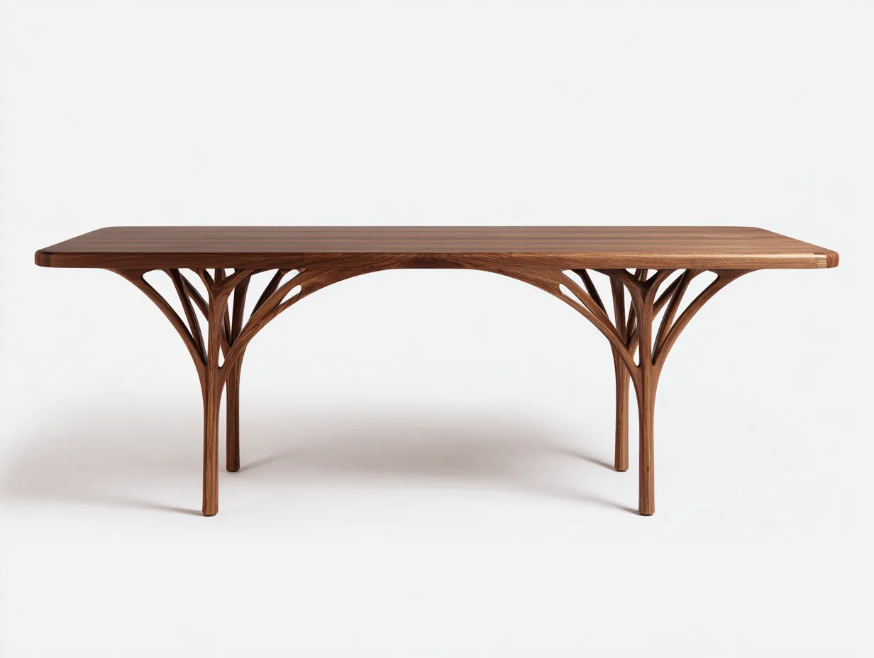 Tavolo da giardino-legno massello-210x95x75 cm-marrone-moderno-Graceuse