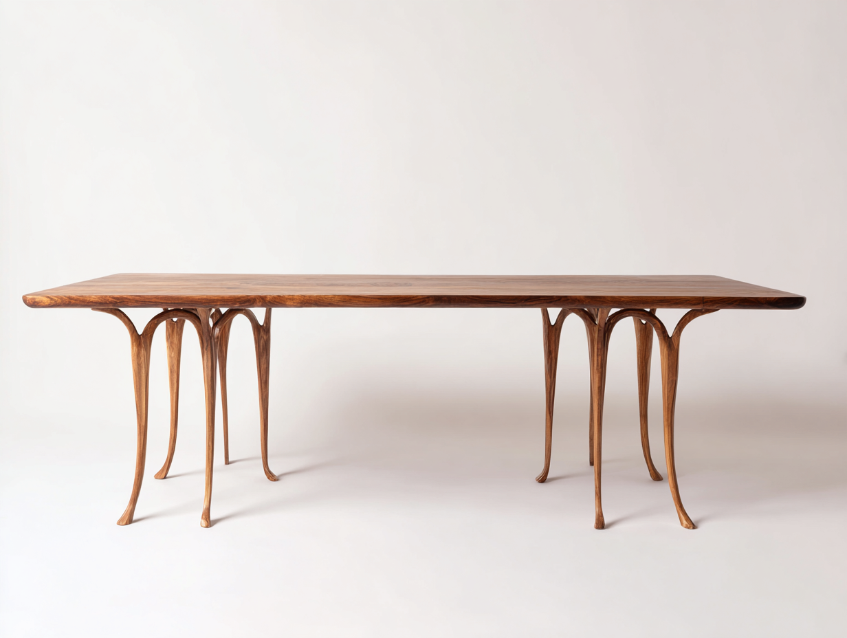 Tavolo da giardino-legno massello-220x90x75 cm-marrone-naturale-Graceuse