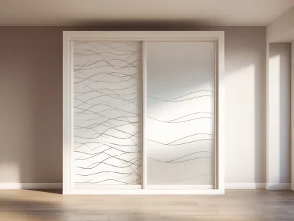 Armadio-Vetro-MDF-220x64x212 cm-bianco-beige chiaro-design moderno-Nestleova