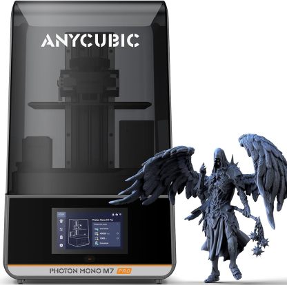 ANYCUBIC Photon Mono M7 Pro Stampante 3D Resina, 170 mm h Stampa Veloce, 10,1 polliciLCD 14K ad Alta Risoluzione con COB LighTurbo 3.0, Sistema di Stampa Intelligente, Volume di Costruzione 230x223x126 mm-Frameare