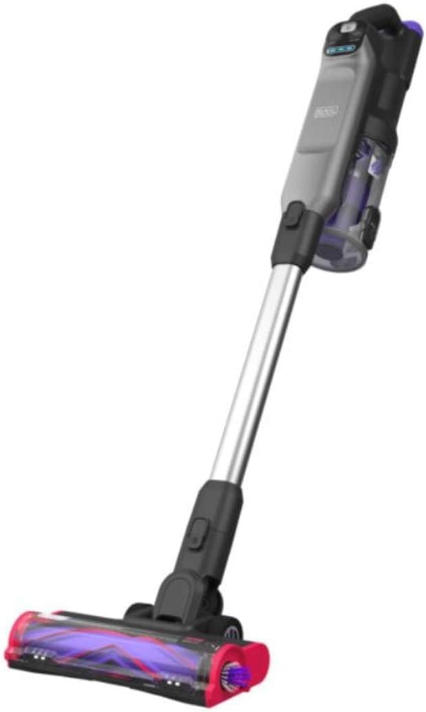 BLACKDECKER Aspirapolvere per pavimenti, senza spazzole, 21.6V 4Ah, BHFEA640WG-QW-Frameare