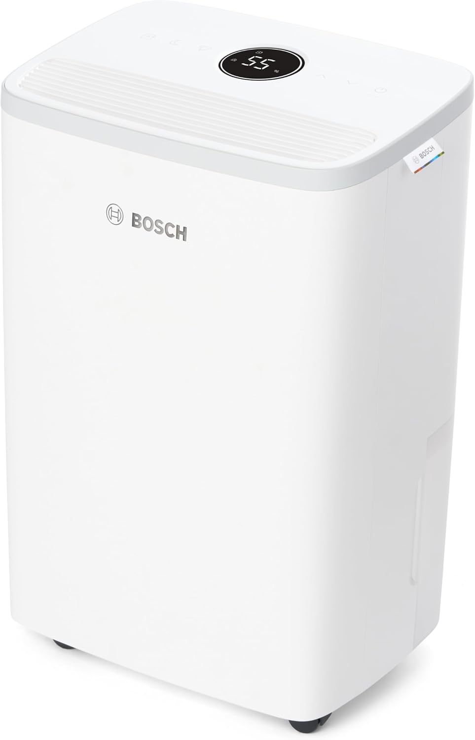 Bosch Dry 2000 - Deumidificatore - Facile. Efficiente. Tranquillo. Per la tua casa e la tua camera da letto - Per Stanze fino a 24 m2 - Asciugatura rapida per il tuo bucato-Frameare