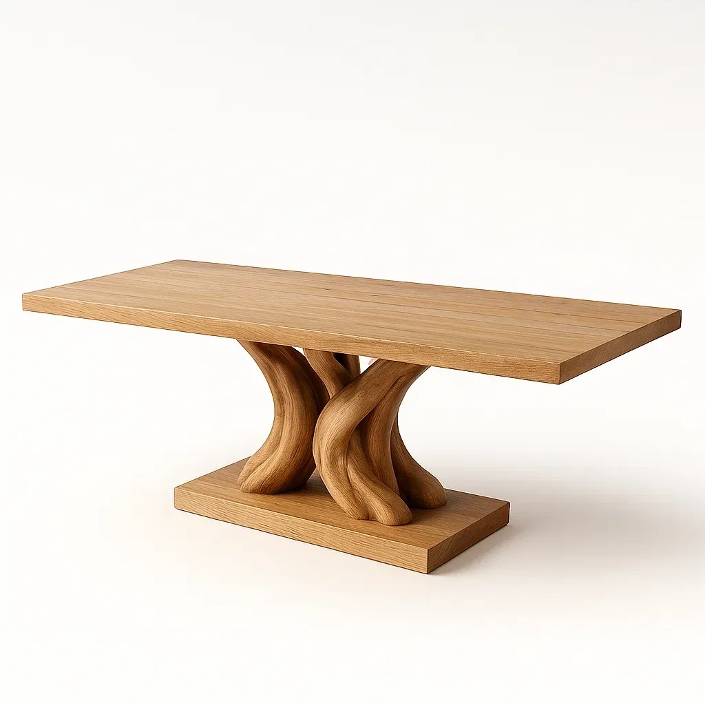 Table,Table en bois - COUCHATERIA