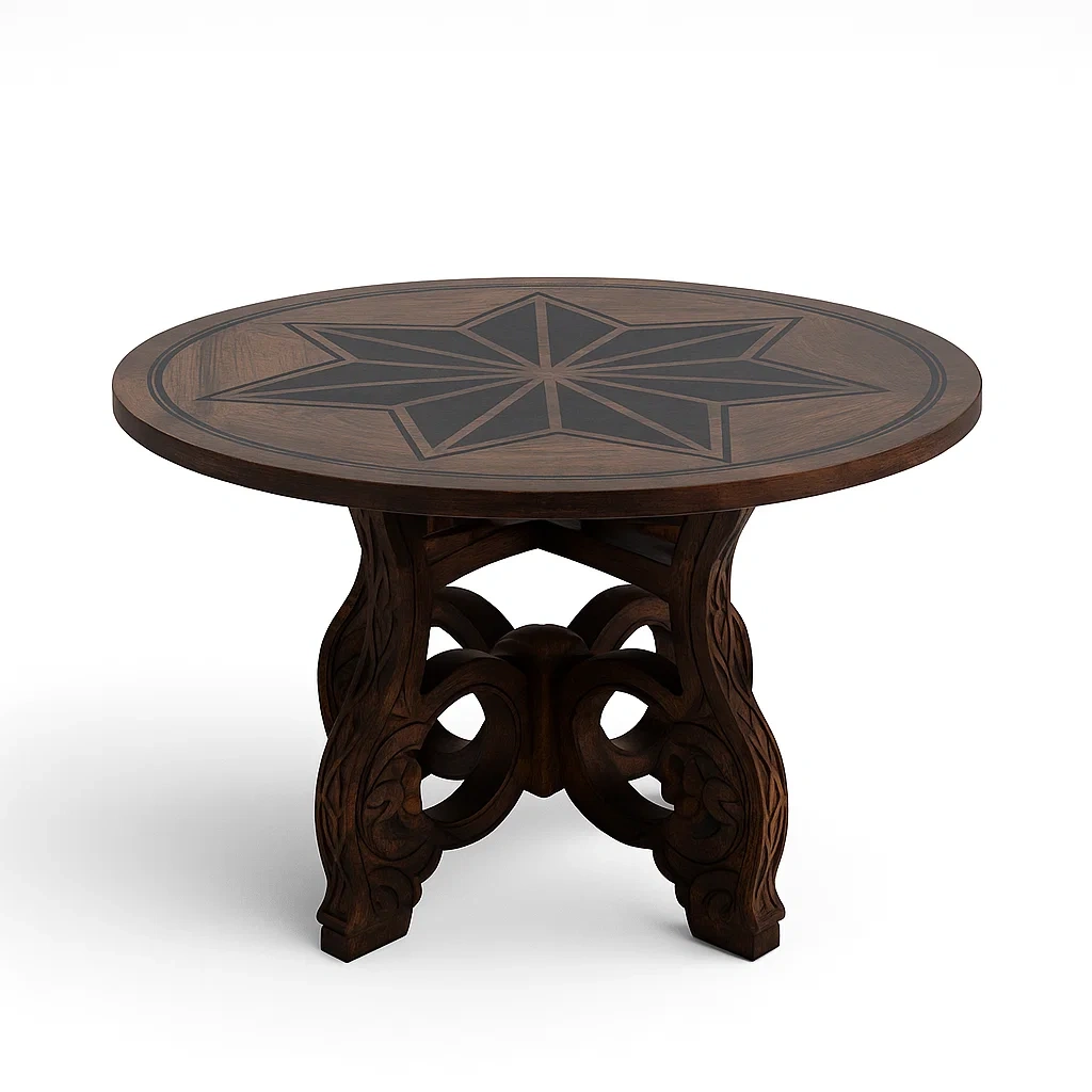 Table,Table en bois - COUCHATERIA