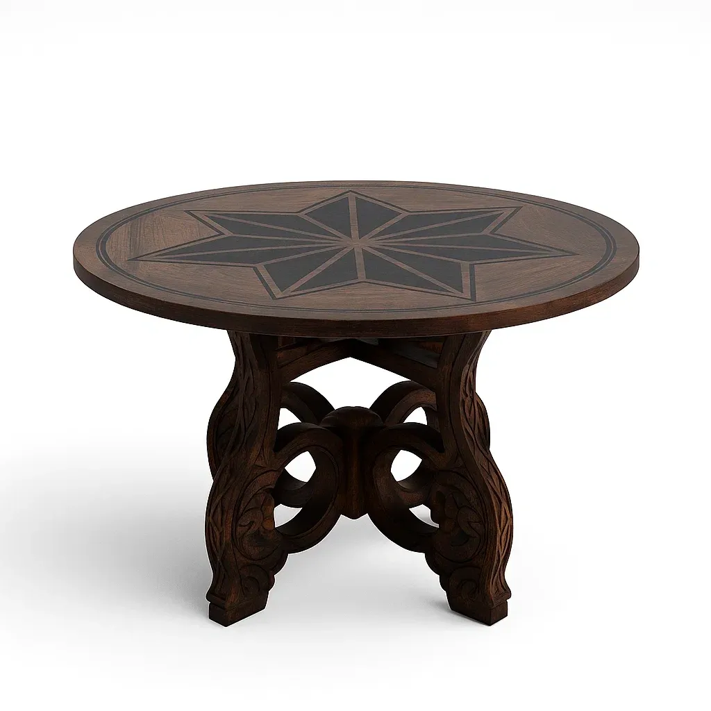 Table,Table en bois - COUCHATERIA