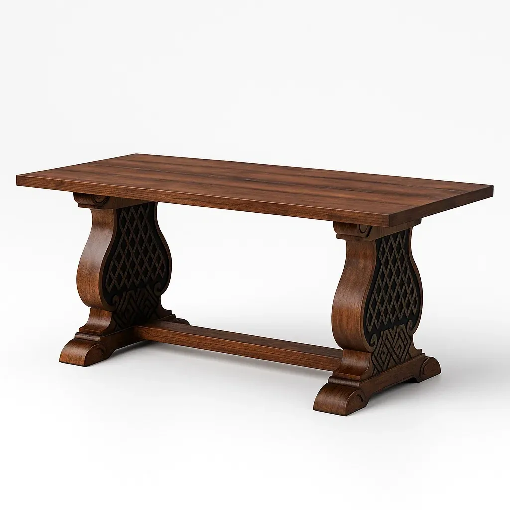 Table,Table en bois - COUCHATERIA