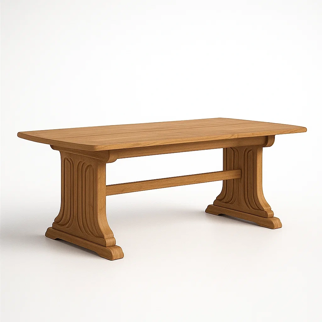 Table,Table en bois - COUCHATERIA