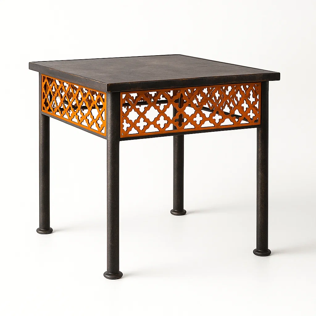 Table,Table en métal - COUCHATERIA