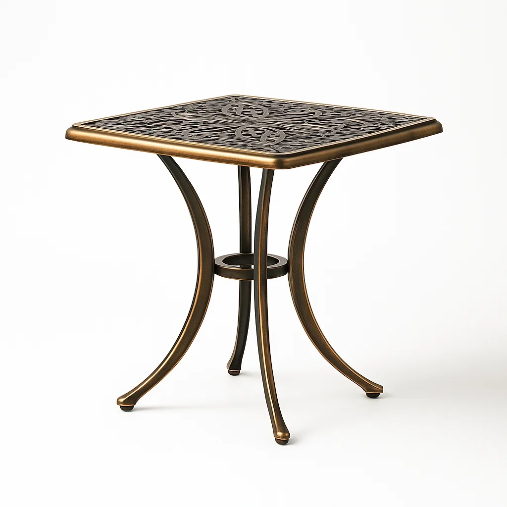 Table,Table en métal - COUCHATERIA