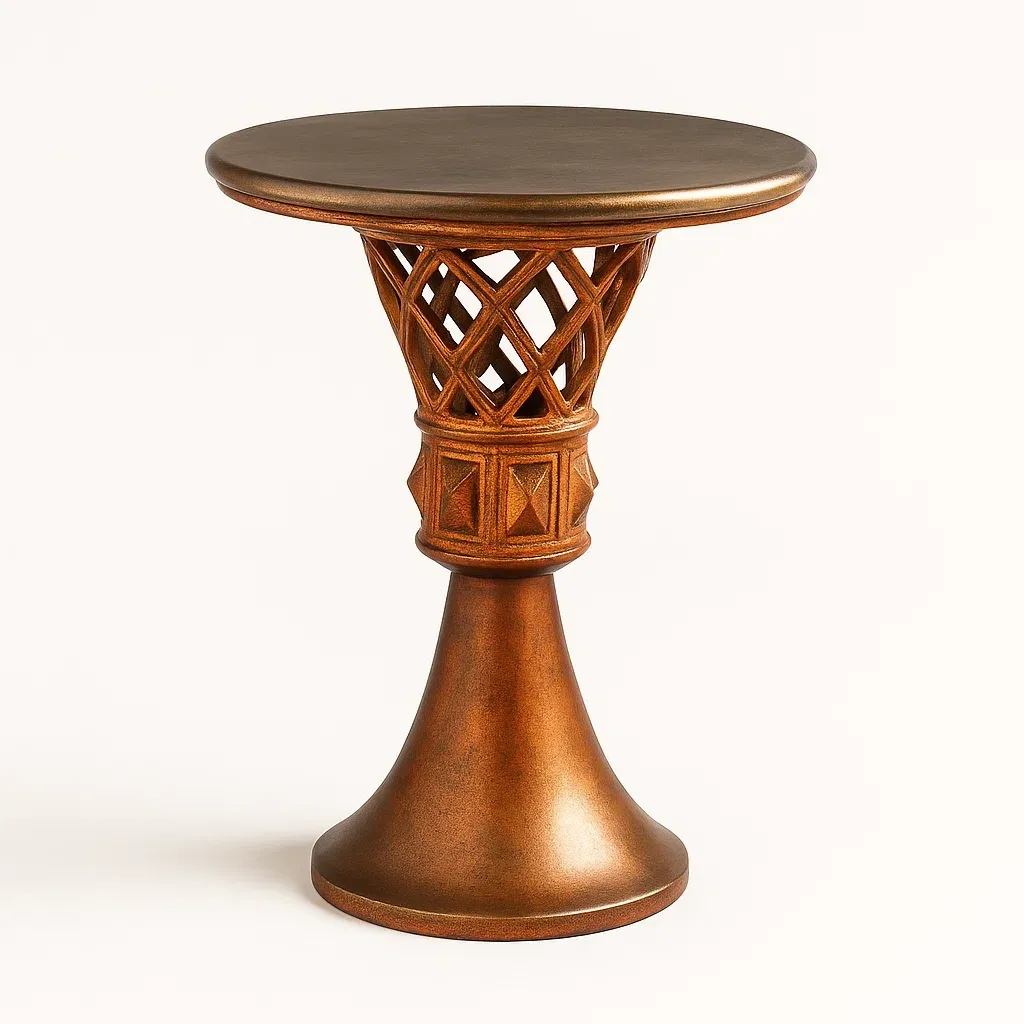 Table,Table en métal - COUCHATERIA