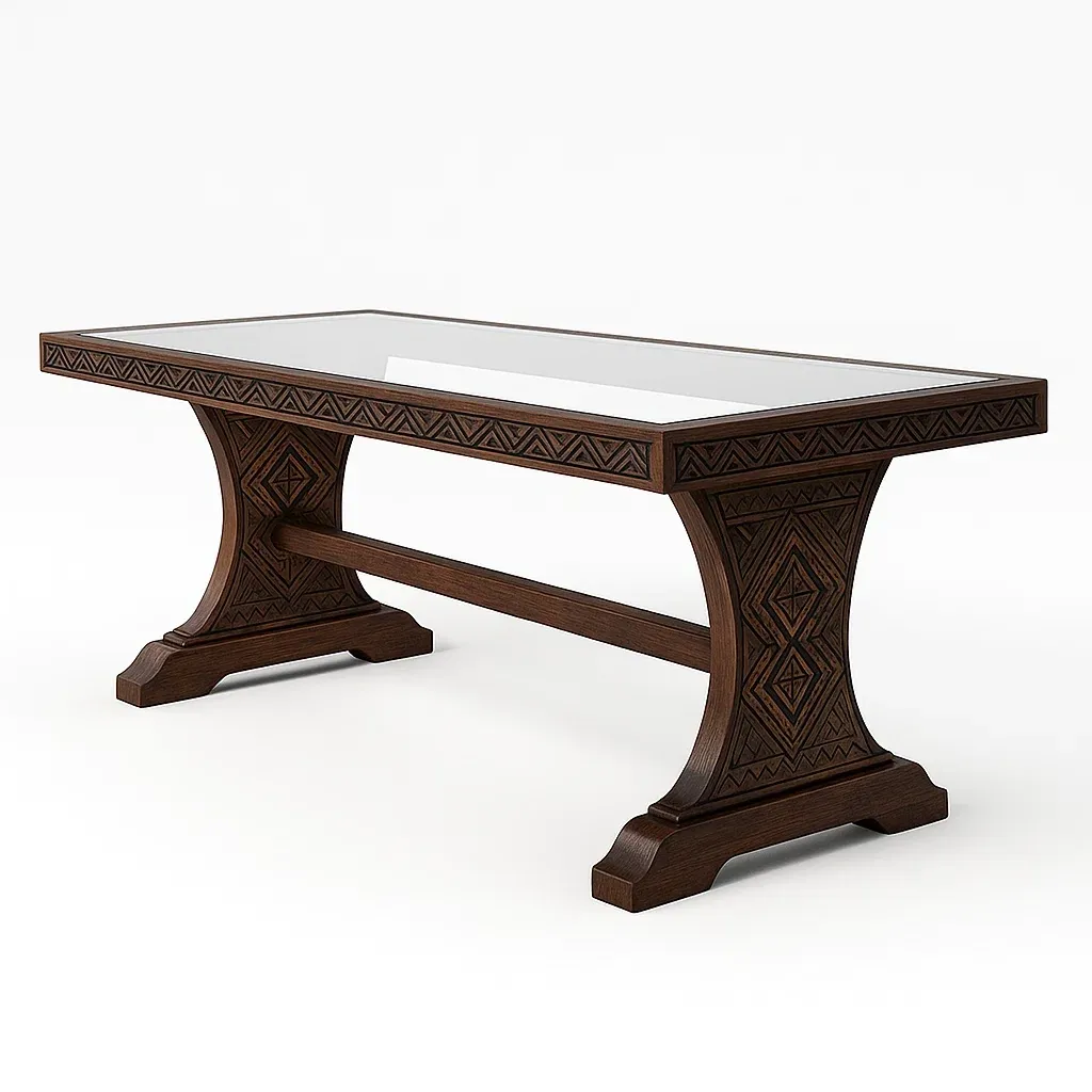 Table,Table en verre - COUCHATERIA