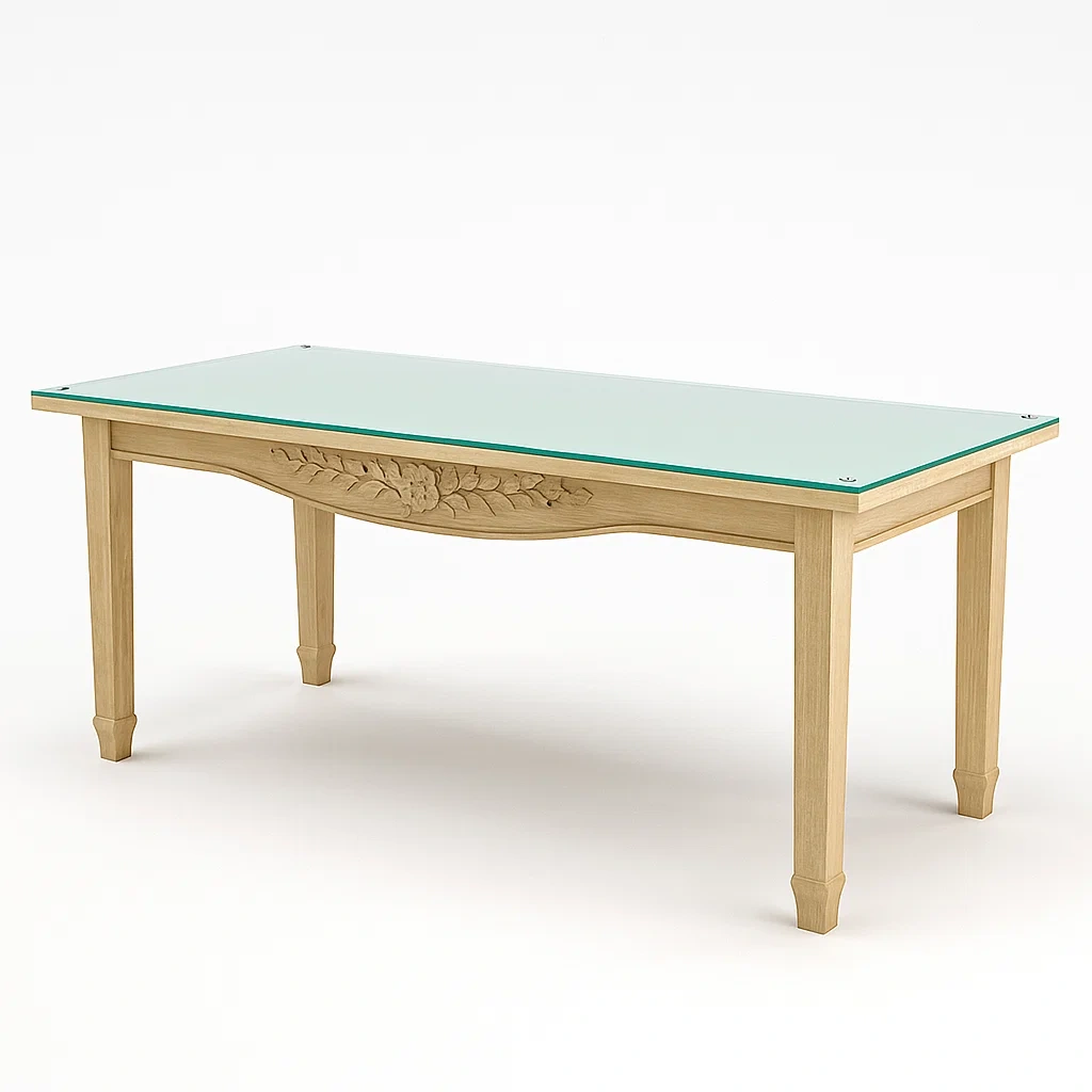 Table,Table en verre - COUCHATERIA