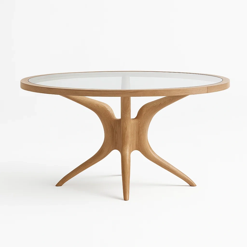 Table,Table en verre - COUCHATERIA