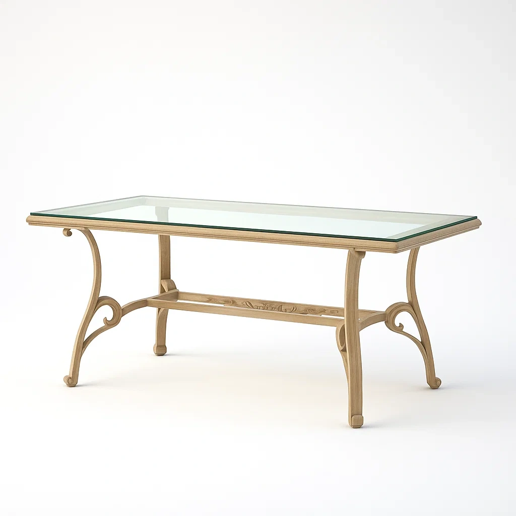 Table,Table en verre - COUCHATERIA