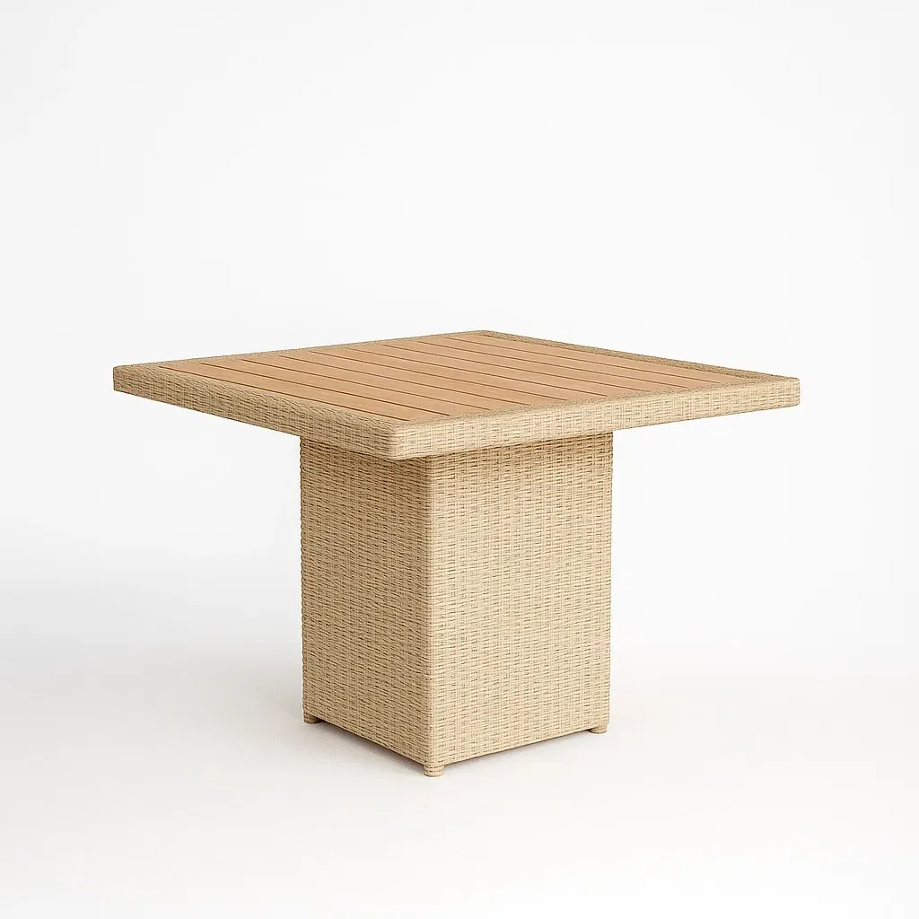 Table,Table en rotin - COUCHATERIA