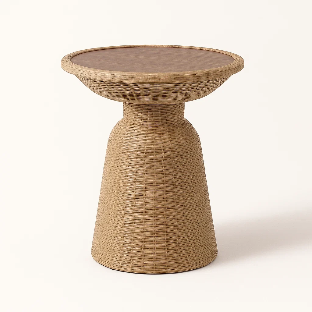 Table,Table en rotin - COUCHATERIA