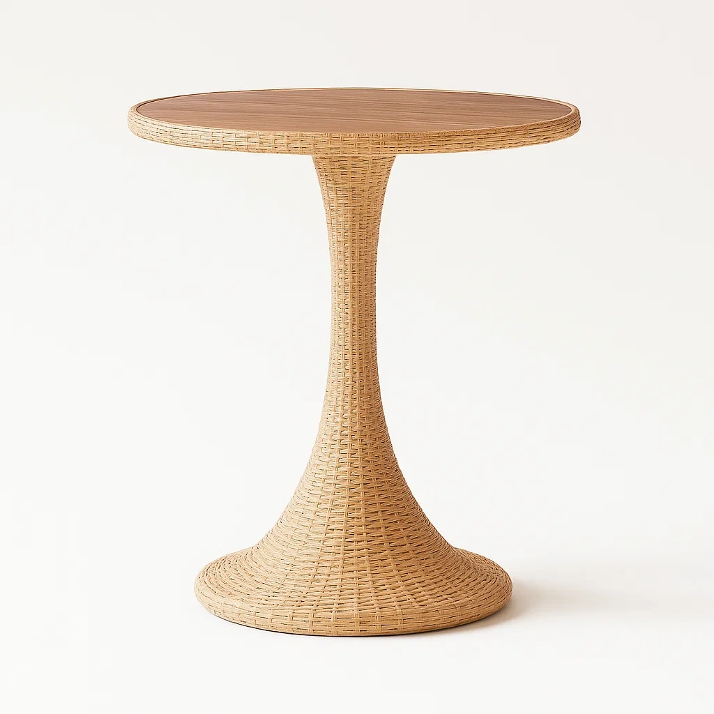 Table,Table en rotin - COUCHATERIA
