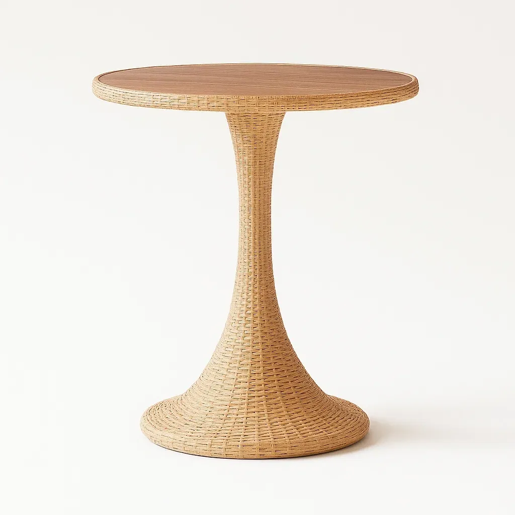 Table,Table en rotin - COUCHATERIA