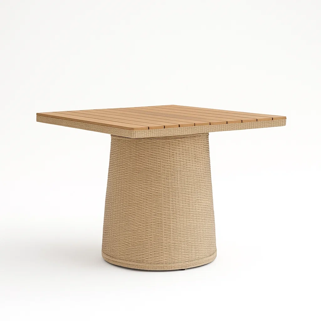 Table,Table en rotin - COUCHATERIA