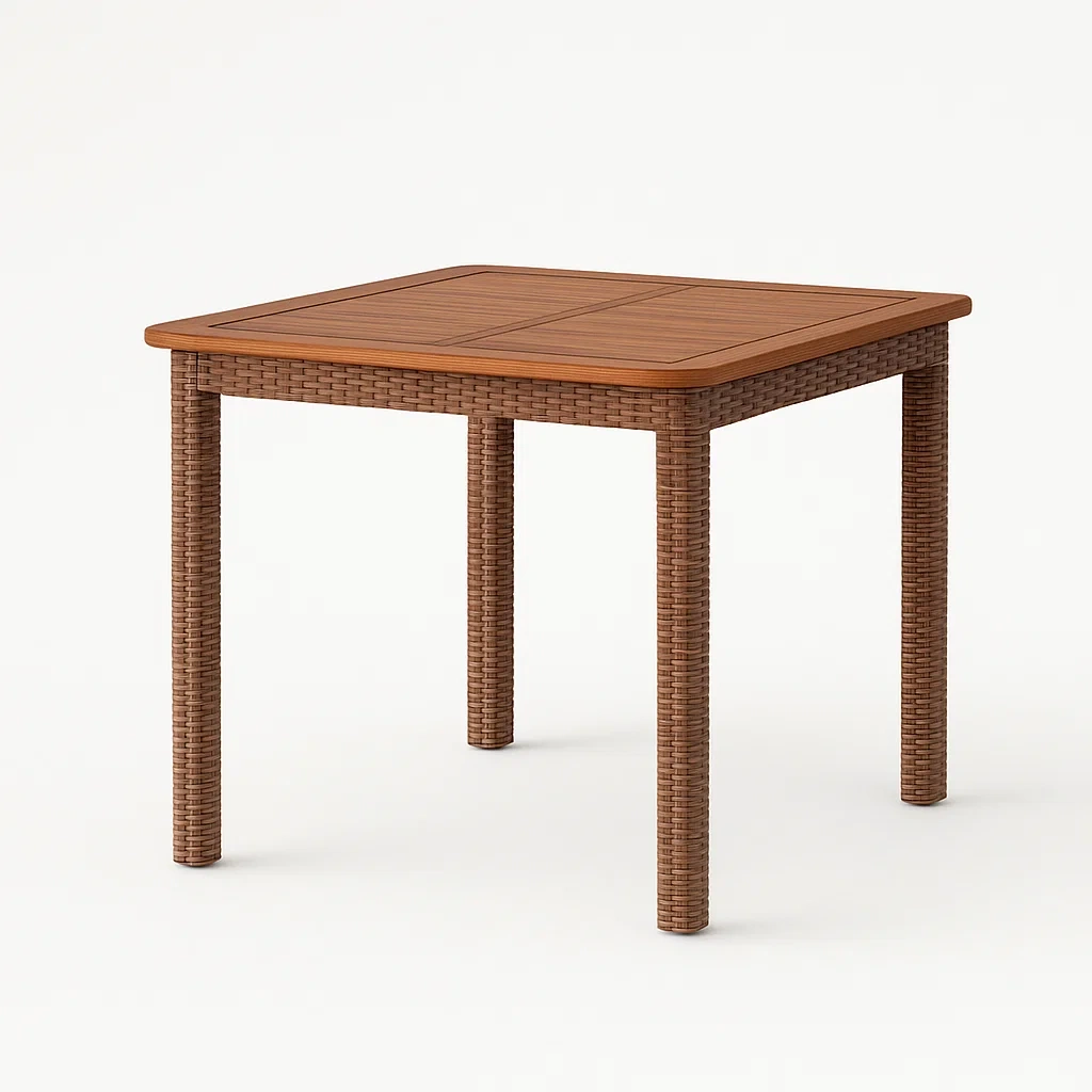 Table,Table en rotin - COUCHATERIA