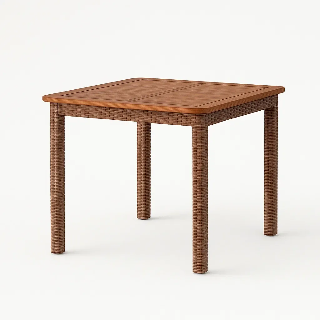 Table,Table en rotin - COUCHATERIA