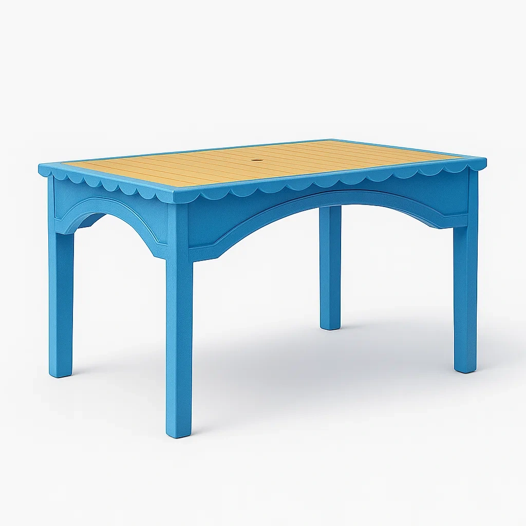 Table,Table en plastique - COUCHATERIA