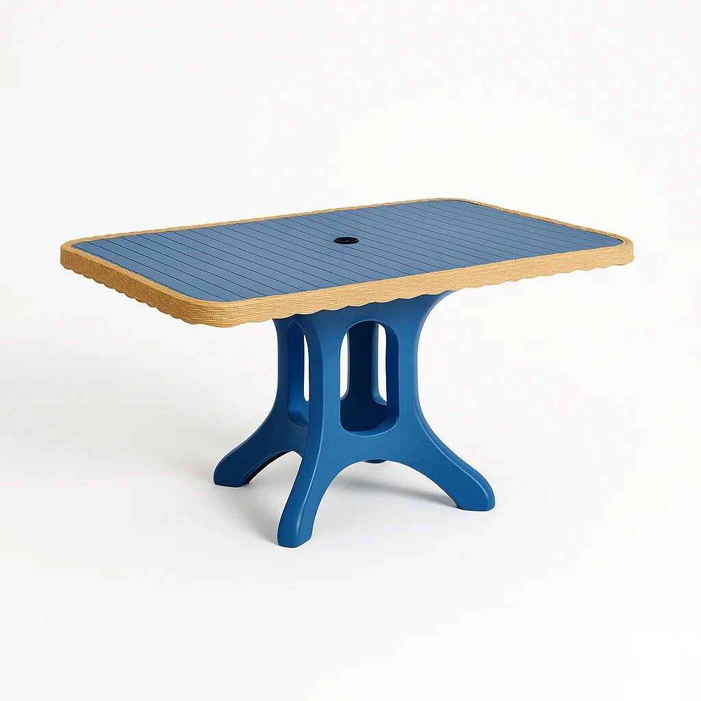 Table,Table en plastique - COUCHATERIA