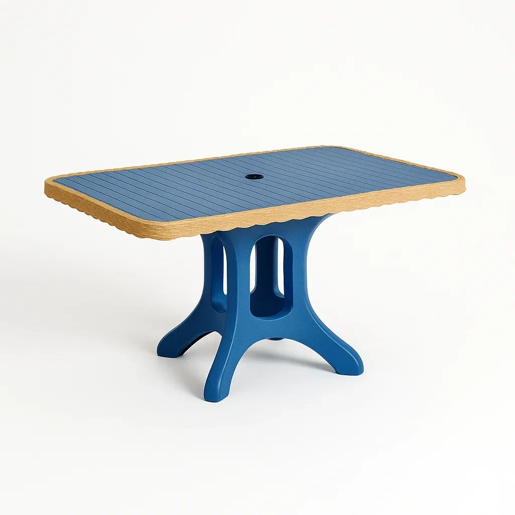 Table,Table en plastique - COUCHATERIA