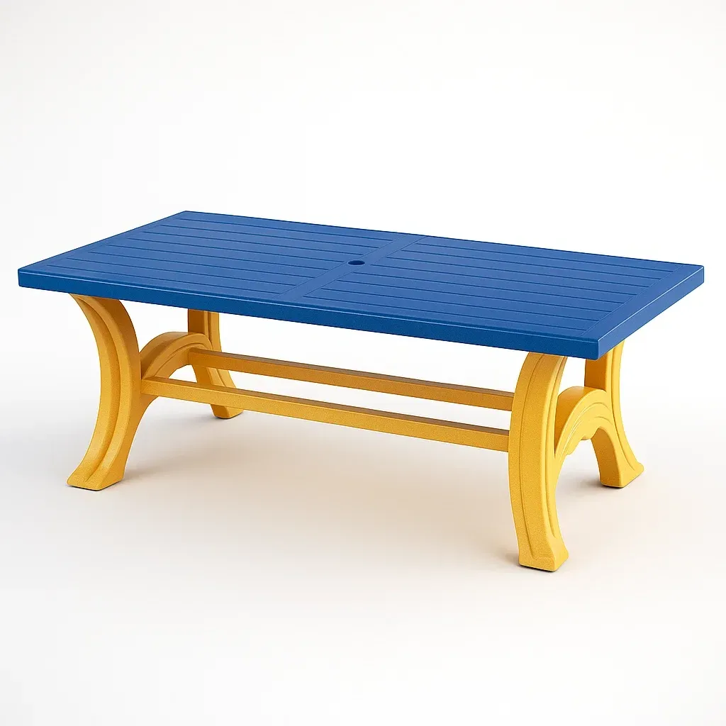 Table,Table en plastique - COUCHATERIA