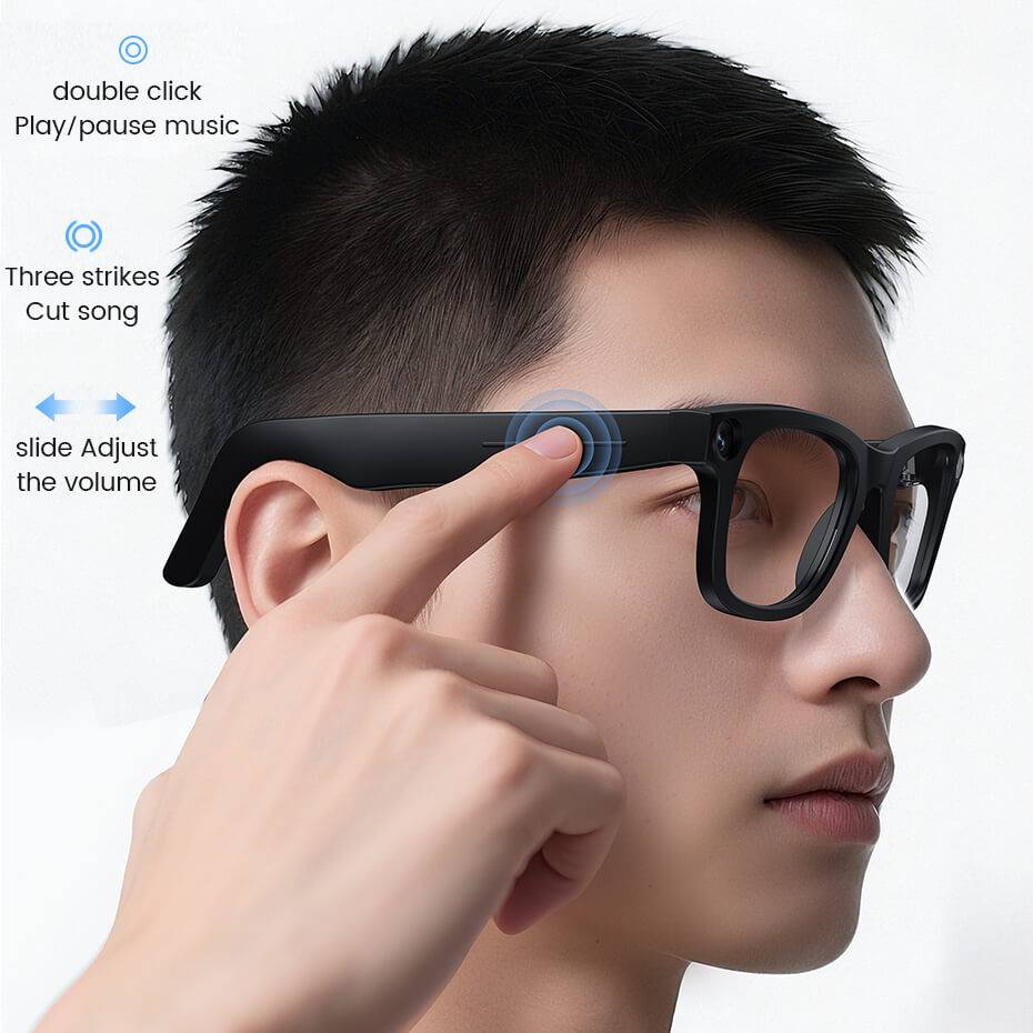 Smart AI Stabilization Glasses