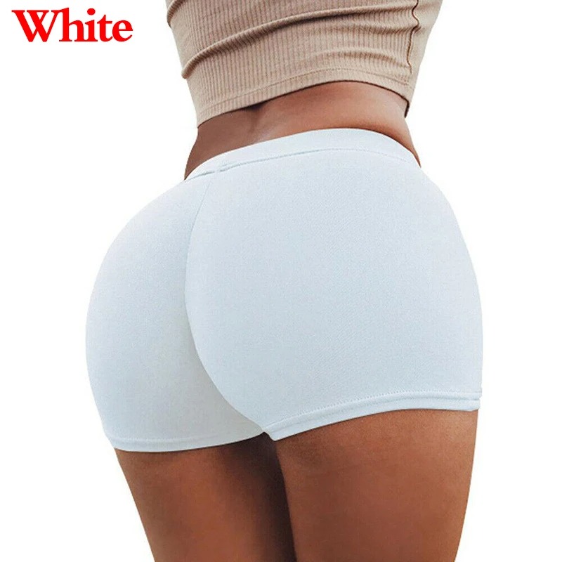 Women Sexy Shorts Push Up Running Gym Legging Bottoms Tights Stretch Breathable Fitness Workout Plus Size Sport Yoga Shorts