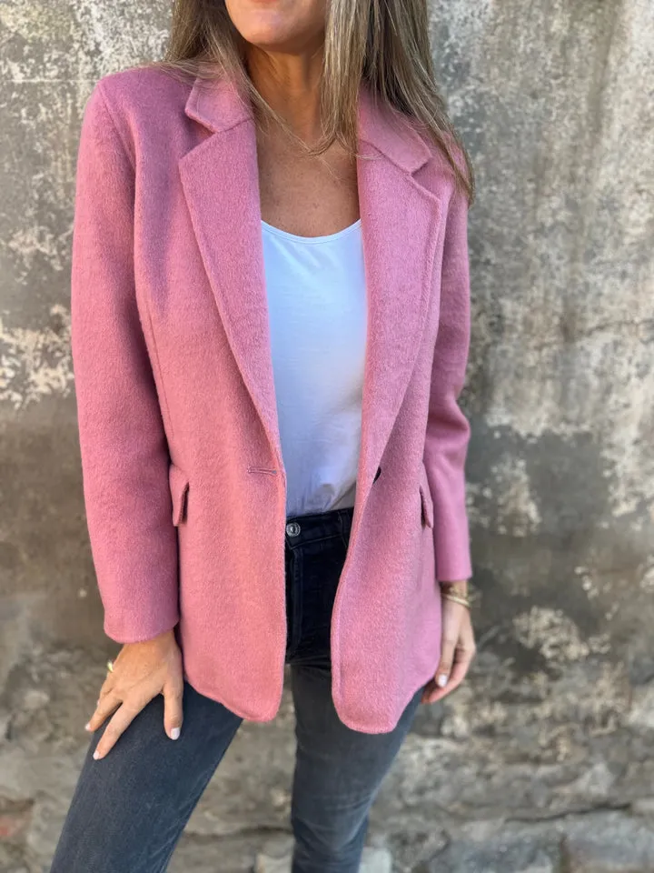 🔥NEW IN- 48% OFF- Women's Cotton Lapel Long Sleeve Casual Jacket