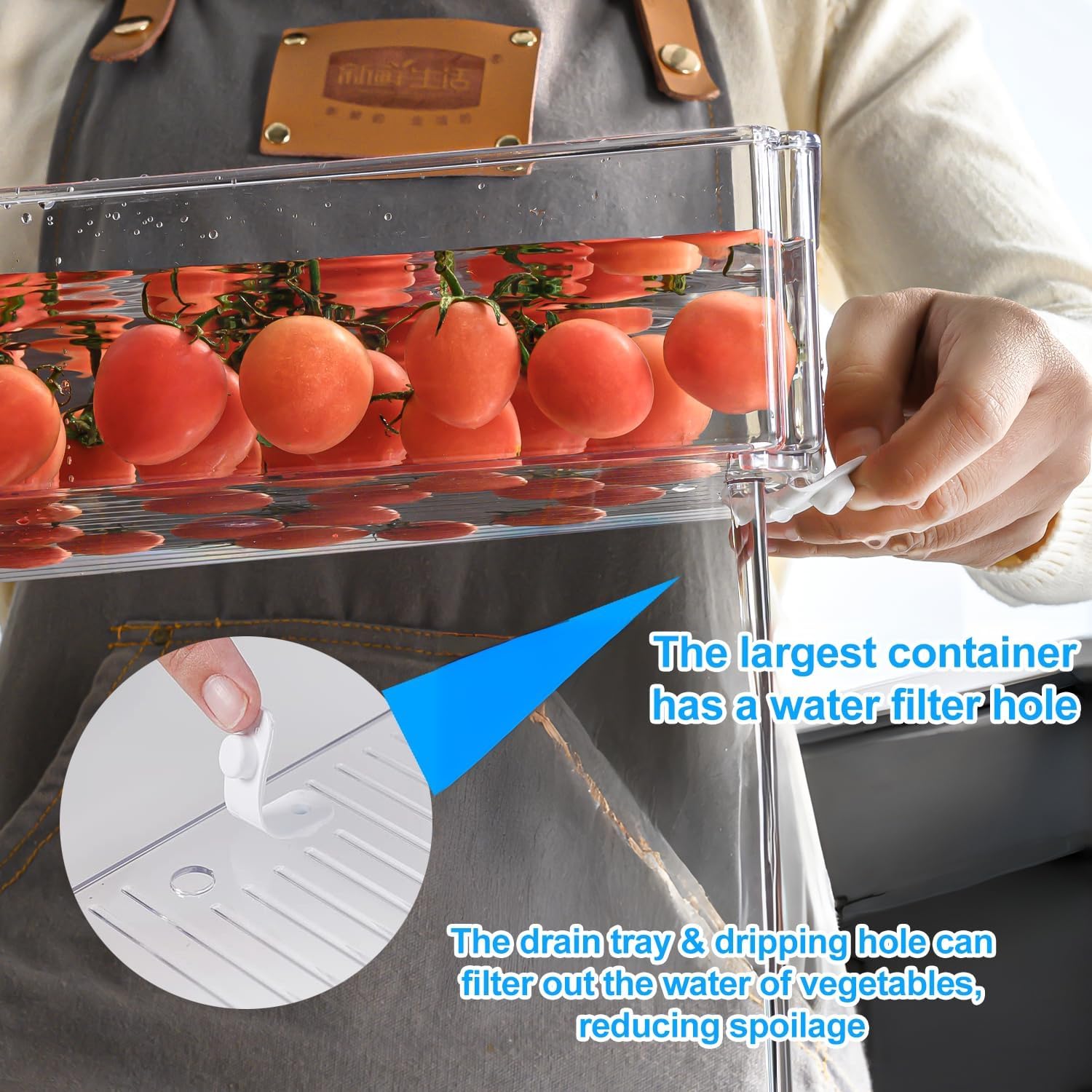 Pure Future Fridge Organizers and Storage 10-Pack(Model:B0DJVVDX2Q)