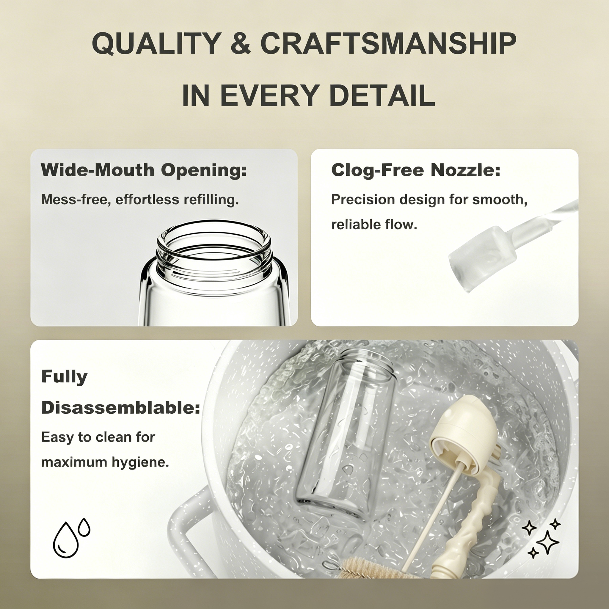 Pure Future 2-in-1 Olive Oil Sprayer for Cooking, White- Model: B0H452DYBR